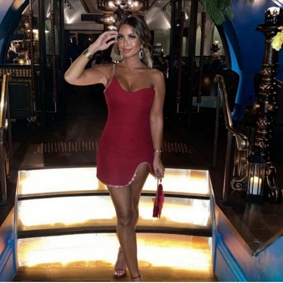 Zara Tweed Mini Dress With Gold Chain Trim NWT Bloggers Favorite 😍 - Picture 6 of 16